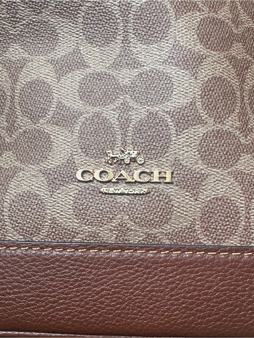 Coach Jude Duffle Bag in Signature Canvas - Picture 8 of 9